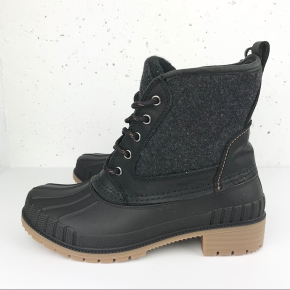 Kamik Shoes - Kamik Sienna Black & Gray Thinsulate Boots Size 7